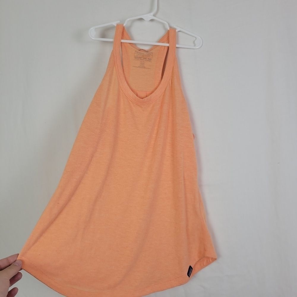 Patagonia peach capline tank